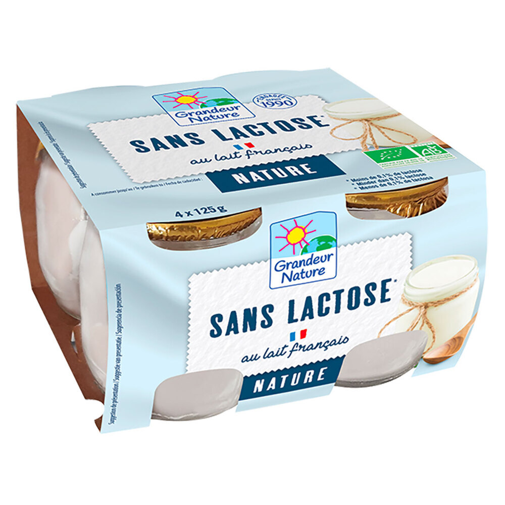 yaourt sans lactose grandeur nature