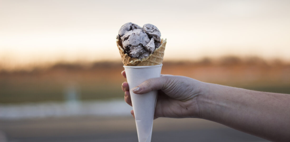 cornet de glace sans lactose