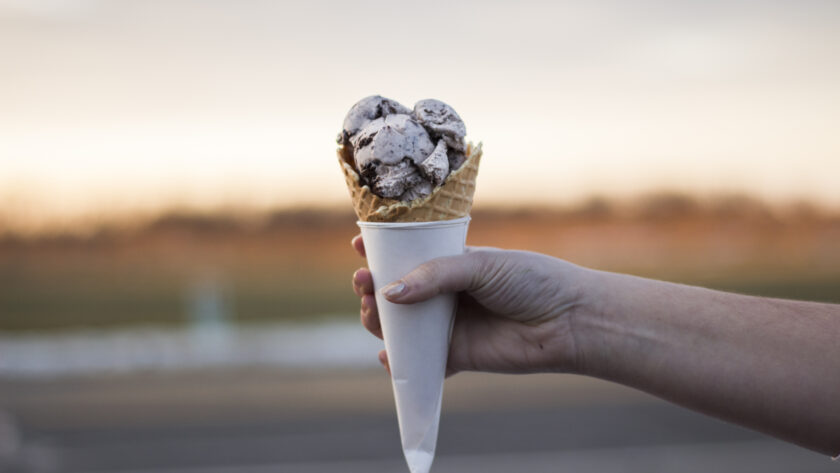 cornet de glace sans lactose